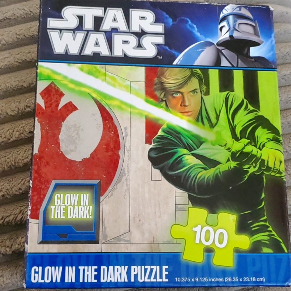 Star Wars Han Solo, Glow In The Dark 100 Piece Puzzle